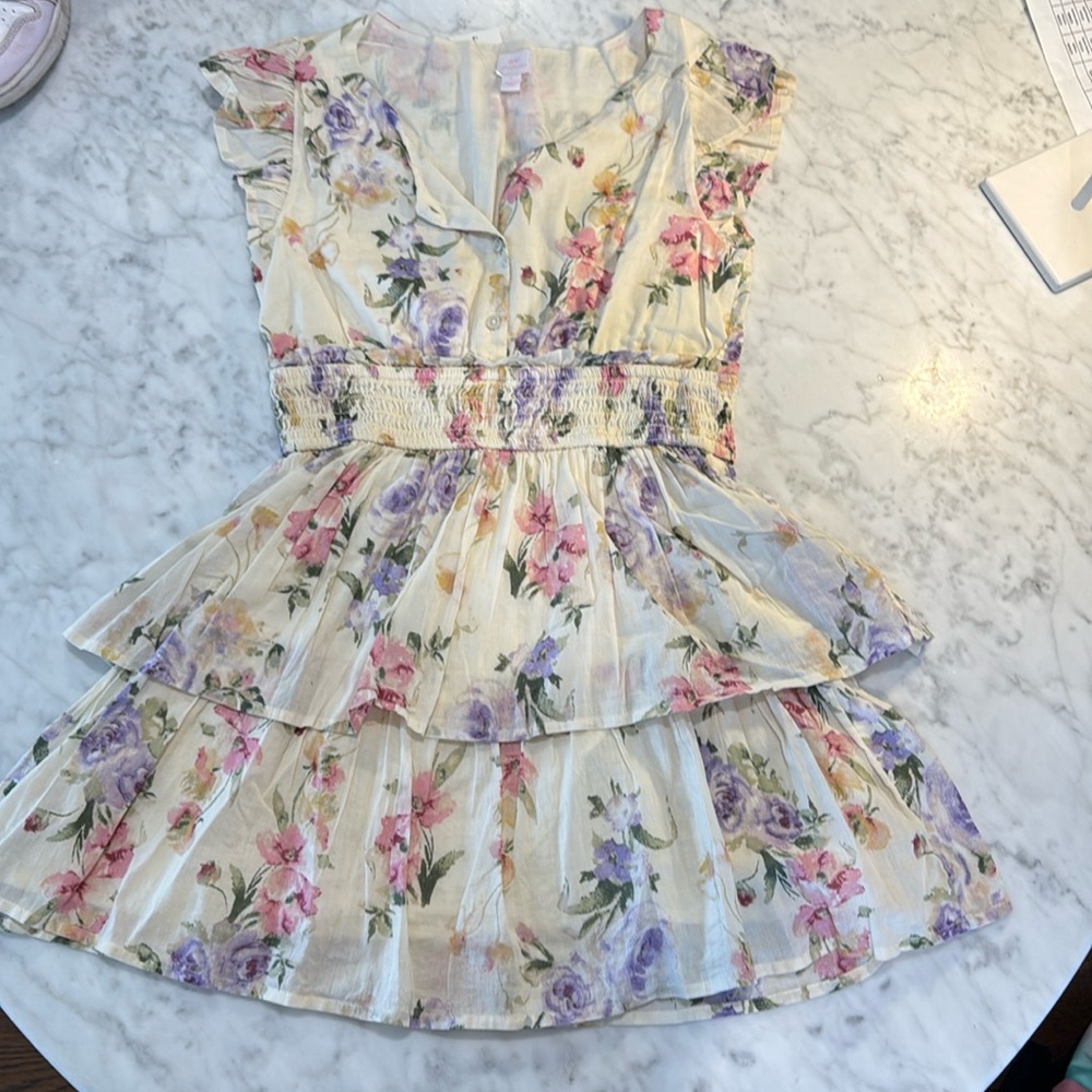 Love shack fancy for gap floral dress